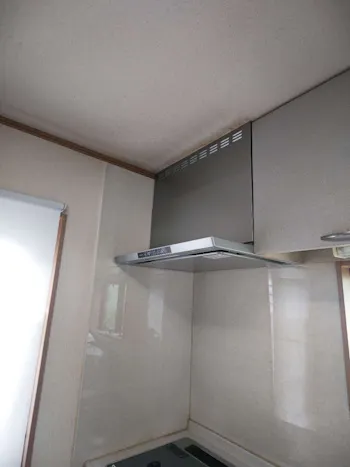 福島県いわき市のお客様のトイレ交換・レンジフード交換工事　具体的な工事内容1