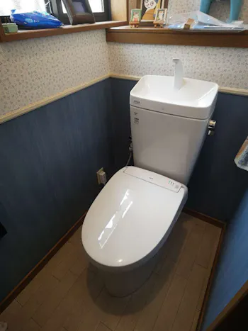 福島県いわき市のお客様のトイレ工事