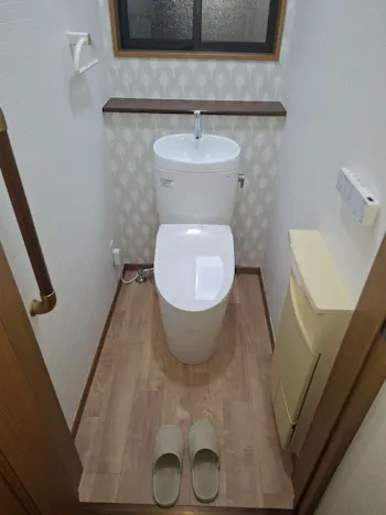 宮城県加美郡加美町のお客様のトイレ工事