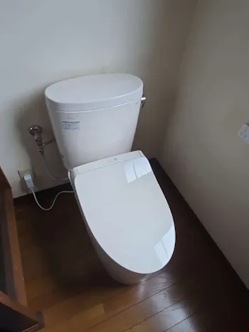 栃木県那須郡那須町のお客様のトイレ工事