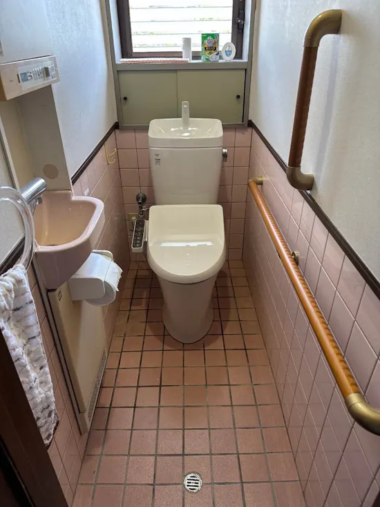 工事後　静岡県掛川市のお客様のトイレ工事