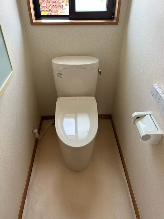 工事後　神奈川県相模原市中央区のお客様のトイレ工事