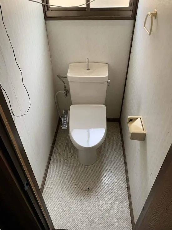 工事前　埼玉県行田市のお客様のトイレ工事
