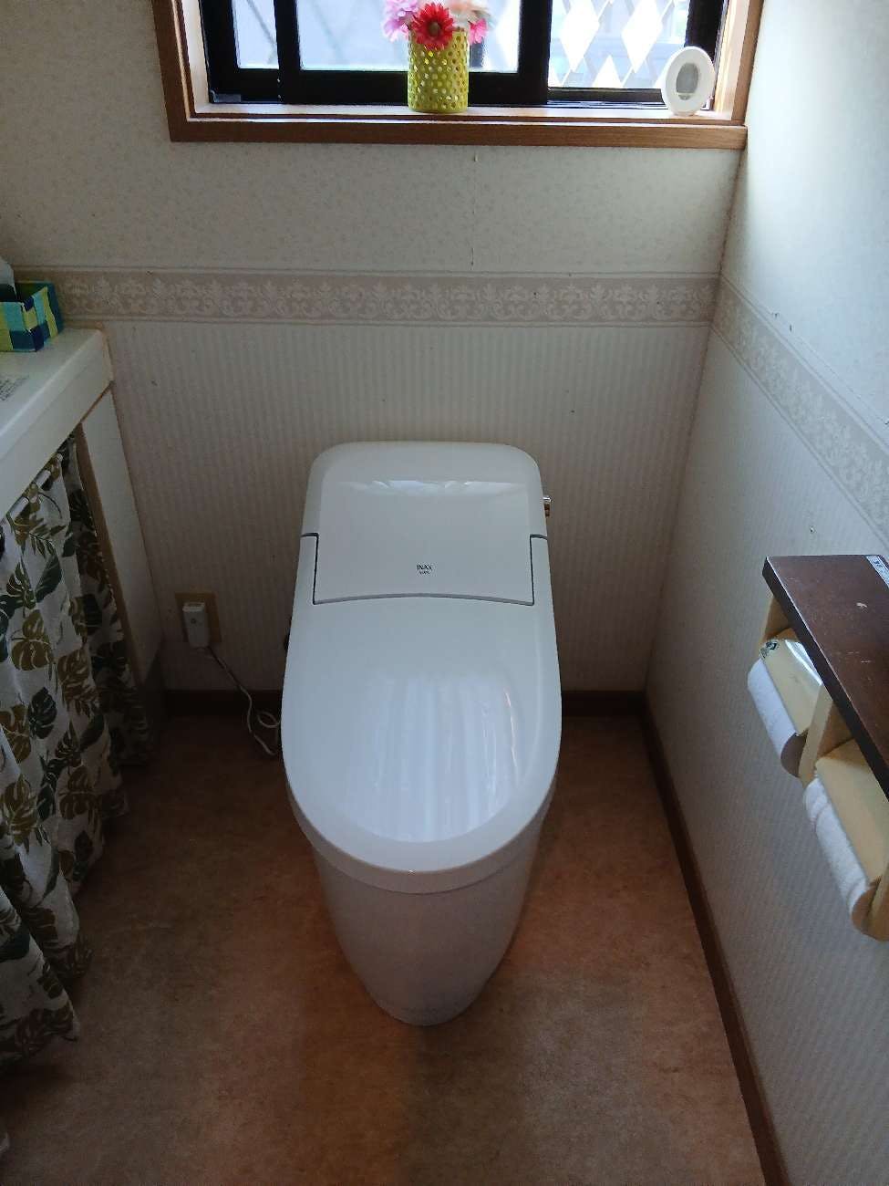 茨城県高萩市のお客様のトイレ工事