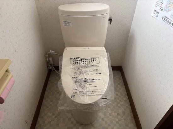 工事後　長野県埴科郡坂城町のお客様のトイレ工事