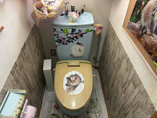 工事前　長野県上田市のお客様のトイレ工事