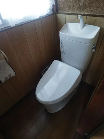 福島県いわき市のお客様のトイレ工事