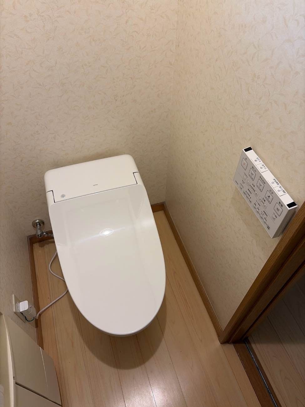 山梨県上野原市のお客様のトイレ工事