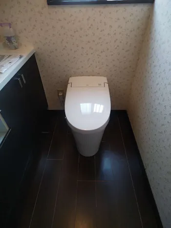 福島県いわき市のお客様のトイレ工事