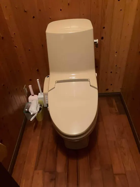 工事前　山梨県富士吉田市のお客様のトイレ工事