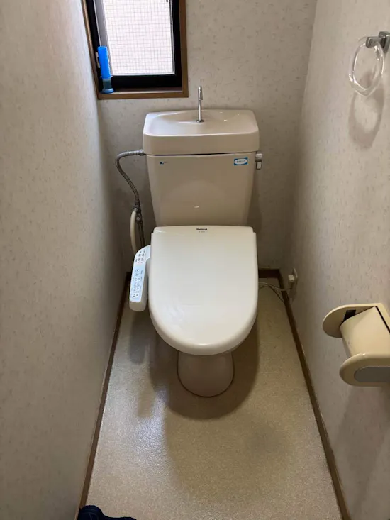 工事前　茨城県つくば市のお客様のトイレ工事