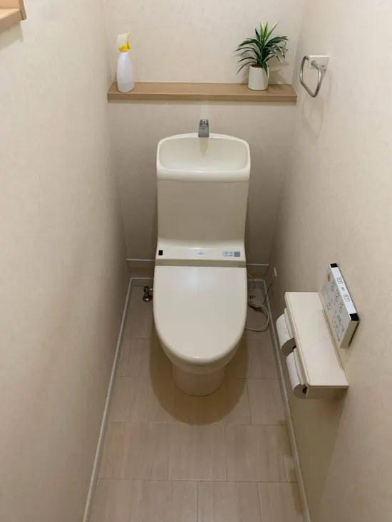 工事前　埼玉県行田市のお客様のトイレ工事