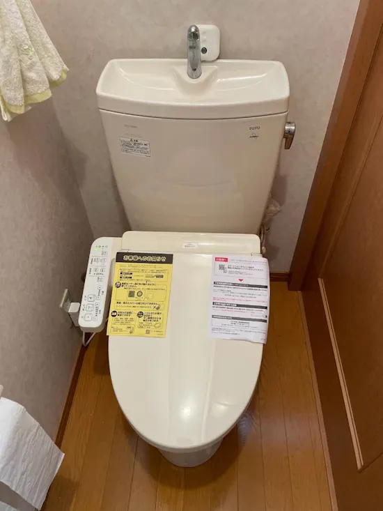 工事後　長野県小諸市のお客様のトイレ工事