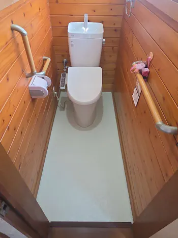栃木県塩谷郡高根沢町のお客様のトイレ工事