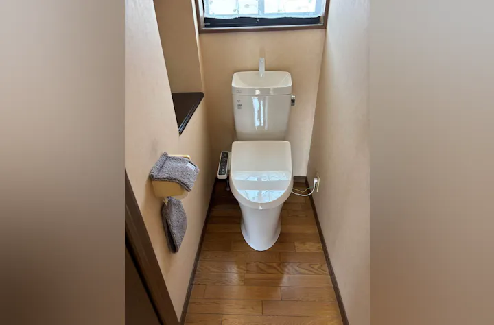 群馬県桐生市のお客様のトイレ工事