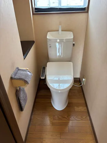 群馬県桐生市のお客様のトイレ工事