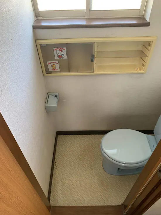 工事前　埼玉県羽生市のお客様のトイレ工事