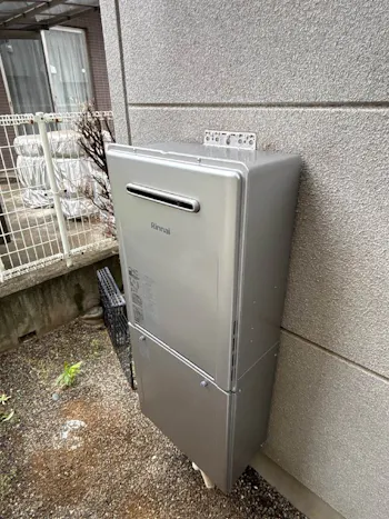 群馬県前橋市のお客様のガス給湯器工事