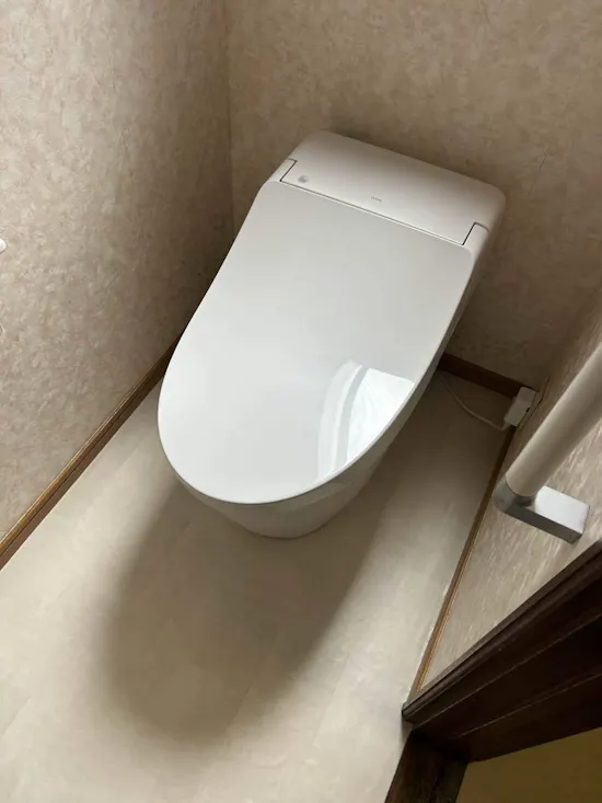 工事後　神奈川県相模原市中央区のお客様のトイレ工事