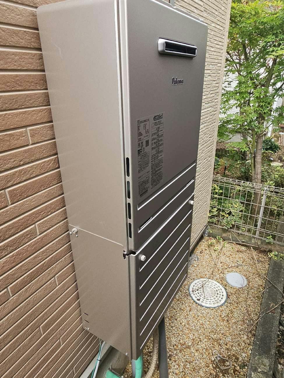 三重県鈴鹿市のお客様のガス給湯器工事