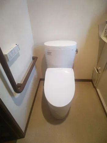 福島県いわき市のお客様のトイレ工事