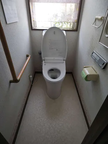 福島県いわき市のお客様のトイレ工事
