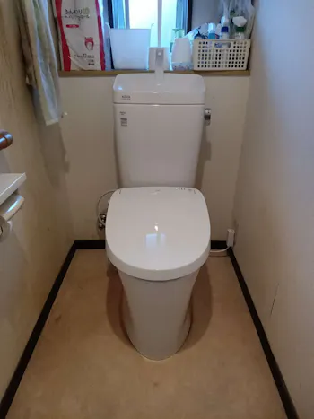 東京都青梅市のお客様のトイレ工事
