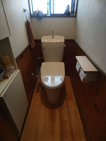 福島県いわき市のお客様のトイレ工事