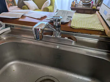 愛知県名古屋市南区のお客様のキッチン水栓工事