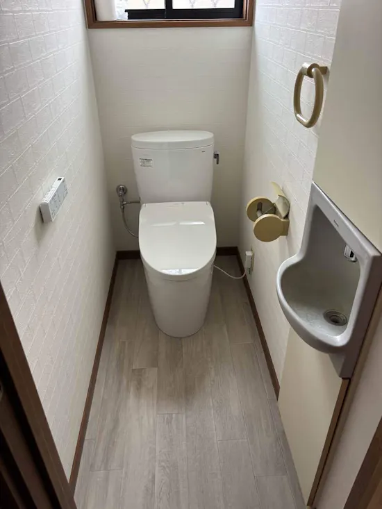 工事後　埼玉県児玉郡上里町のお客様のトイレ交換工事