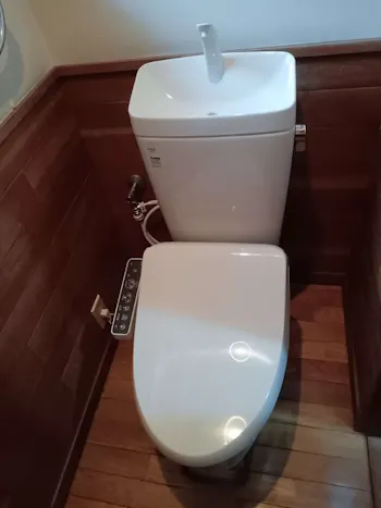 東京都昭島市のお客様のトイレ工事