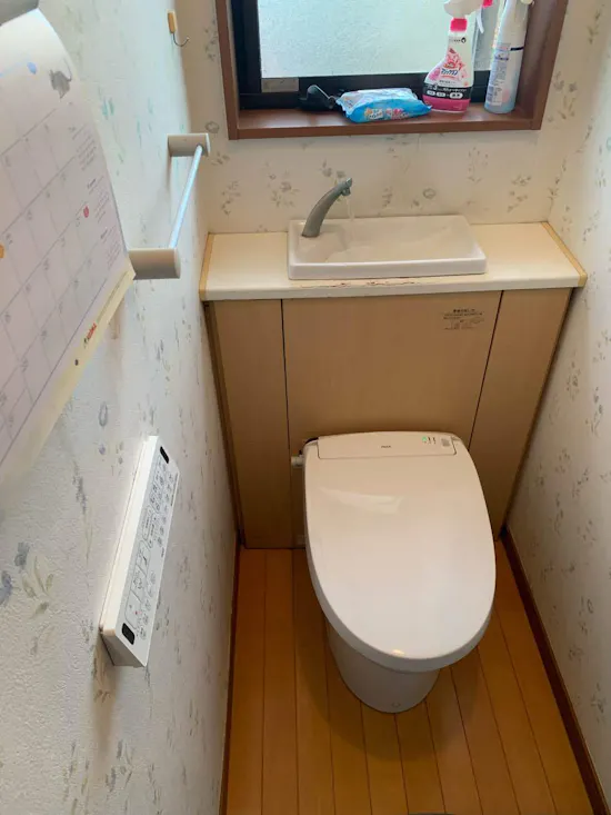 工事後　埼玉県羽生市のお客様のトイレ交換工事
