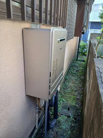 茨城県石岡市のお客様のガス給湯器工事