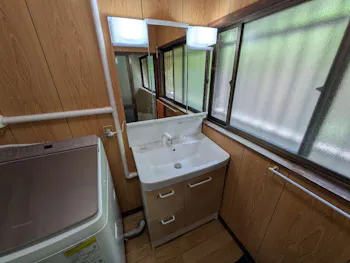 静岡県静岡市清水区のお客様の洗面化粧台工事