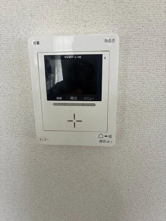 工事前　埼玉県児玉郡上里町のお客様のTVドアホン交換工事