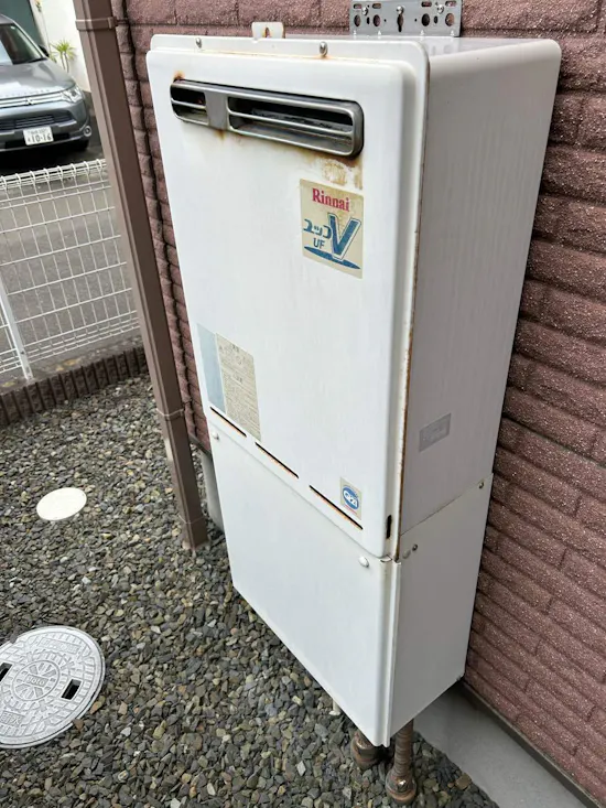 工事前　宮城県仙台市若林区のお客様のガス給湯器工事