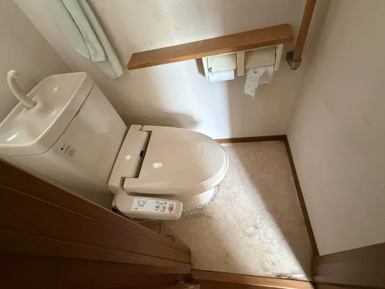 工事前　埼玉県久喜市のお客様のトイレ工事