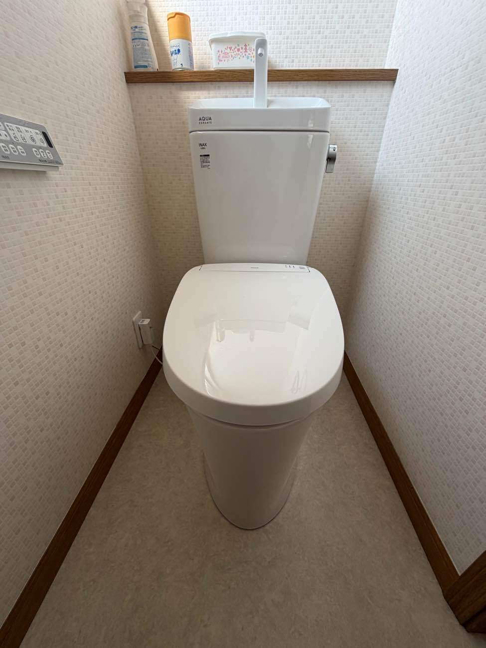埼玉県久喜市のお客様のトイレ工事