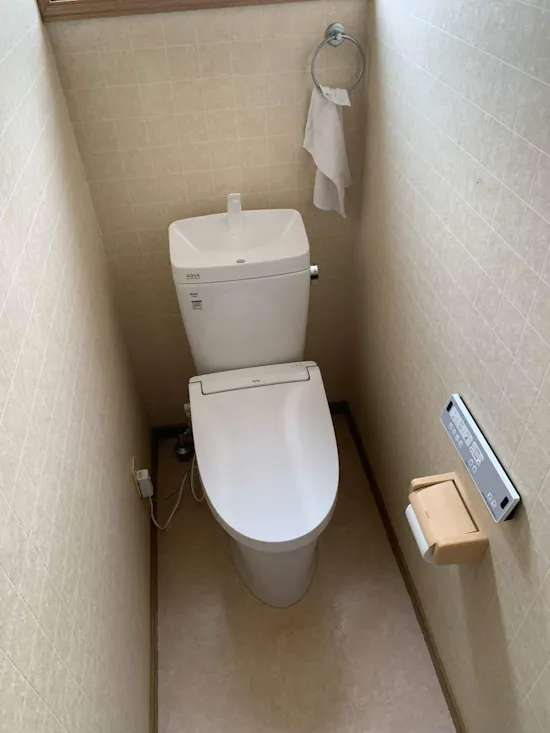 工事後　埼玉県羽生市のお客様のトイレ工事