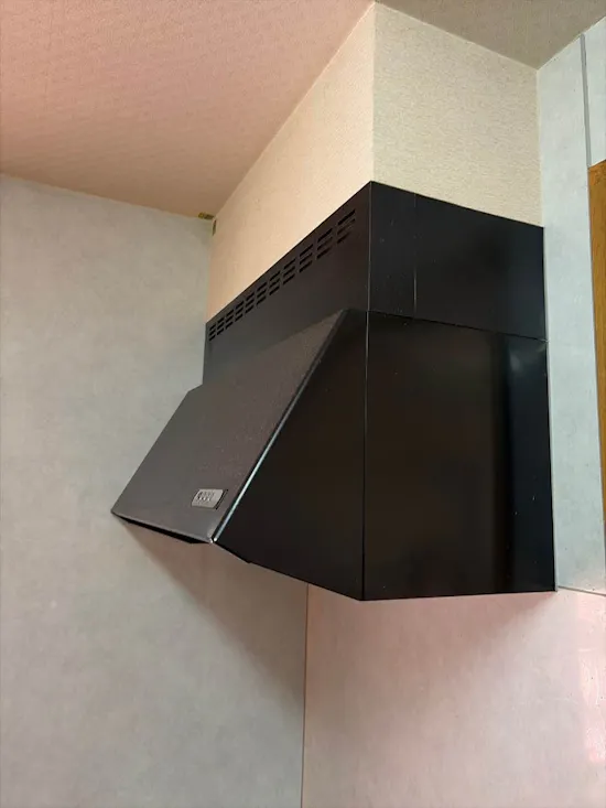 工事前　千葉県茂原市のお客様のレンジフード交換工事