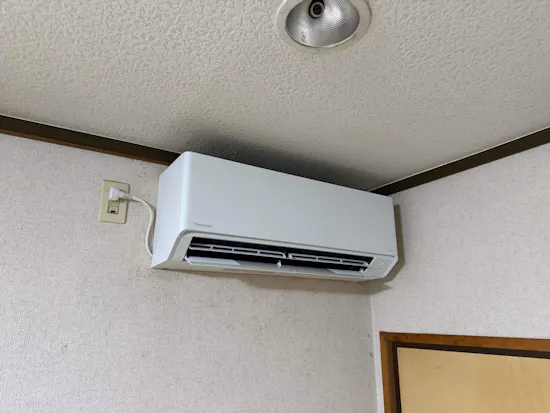 工事後　静岡県富士市のお客様のエアコン交換工事