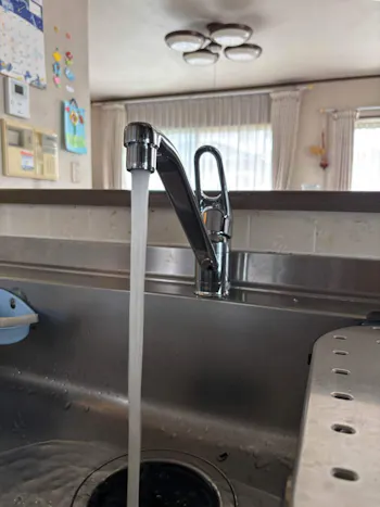 茨城県土浦市のお客様の洗面化粧台・キッチン水栓・浴室水栓工事　具体的な工事内容2