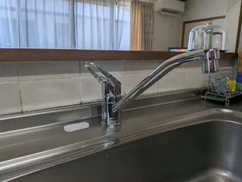 県豊田市のお客様のキッチン水栓工事