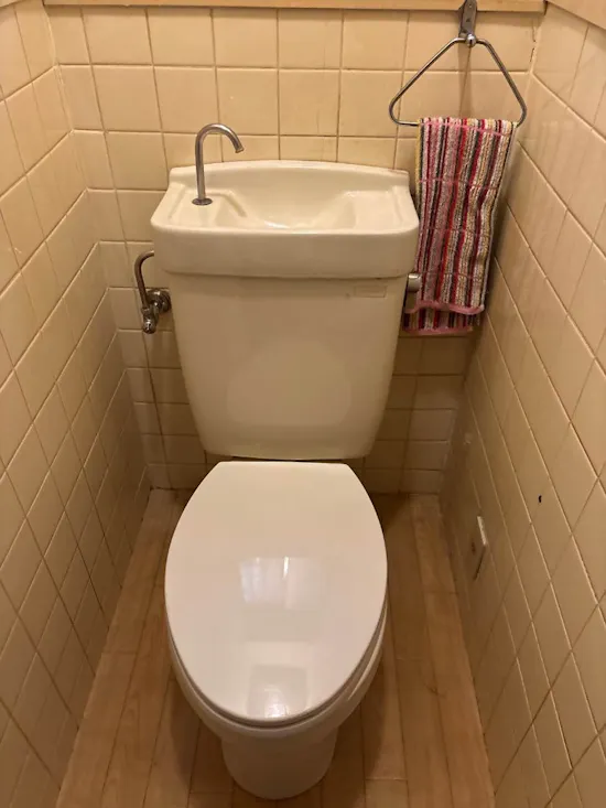 工事前　群馬県高崎市のお客様のトイレ交換工事