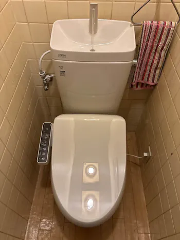 群馬県高崎市のお客様のトイレ交換工事　具体的な工事内容1