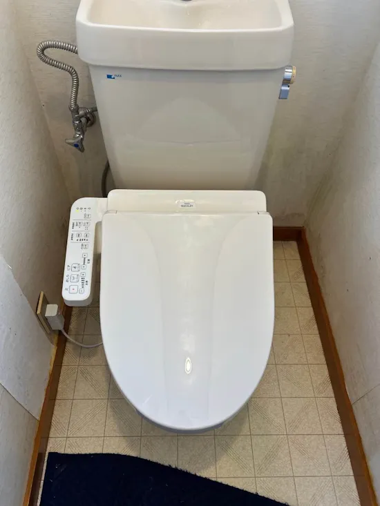 工事後　福島県南相馬市のお客様の便座交換工事