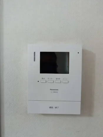 東京都昭島市のお客様のTVドアホン交換工事