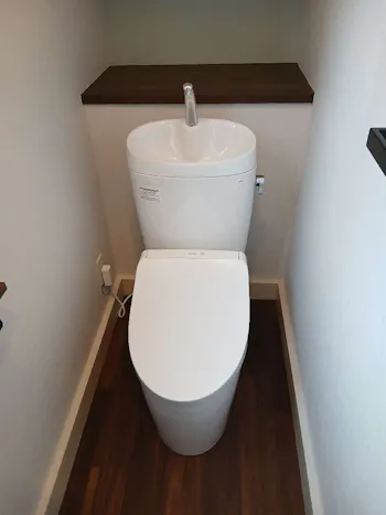 茨城県北茨城市のお客様のトイレリフォーム工事