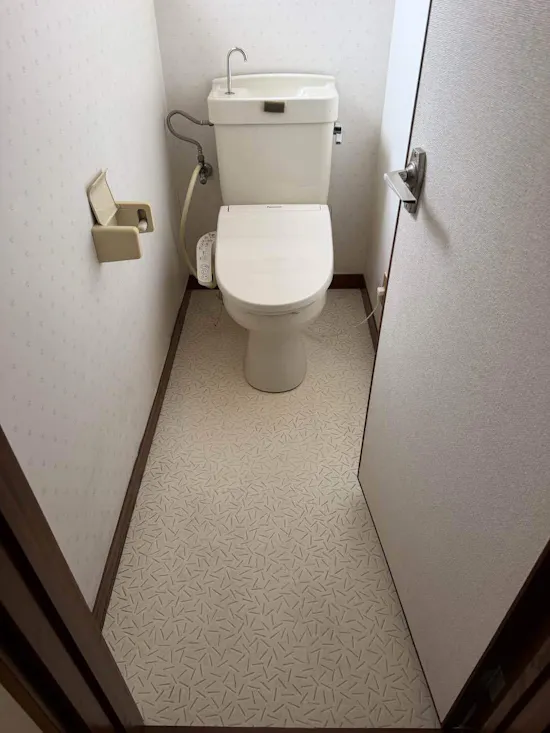 工事前　埼玉県加須市のお客様のトイレ工事