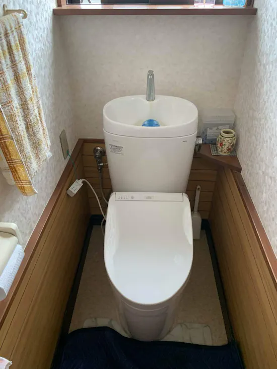 工事前　埼玉県羽生市のお客様のトイレ工事